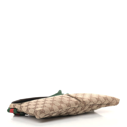 Gucci Monogram Web Belt Bag Dark Brown 4 of 11