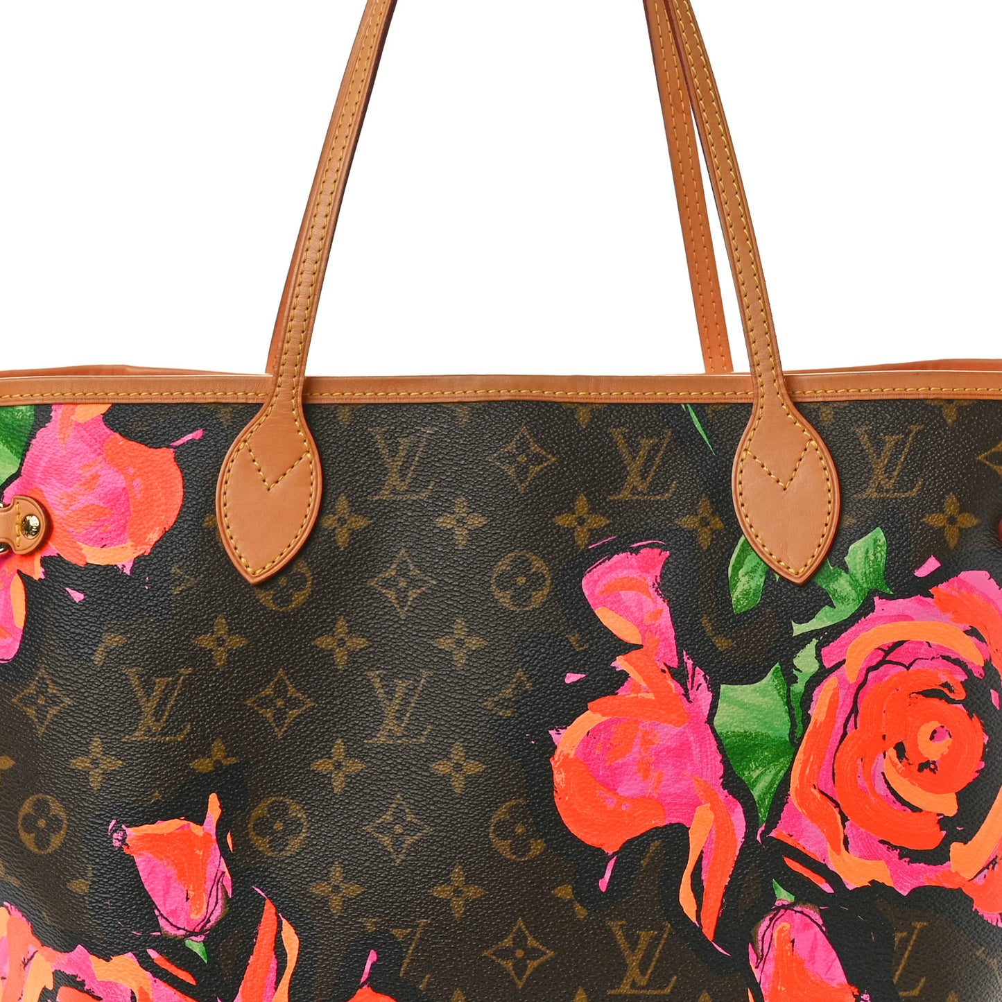 Monogram Roses Neverfull MM