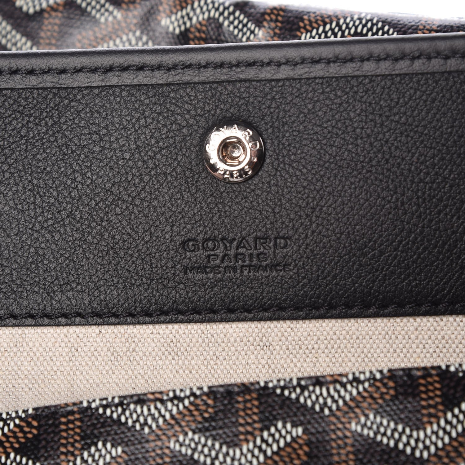 Goyard Goyardine Saint Louis PM Black 7 of 11