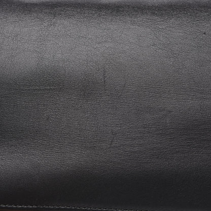 Gucci Calfskin Matelasse Medium GG Marmont Shoulder Tote Bag Black 10 of 15