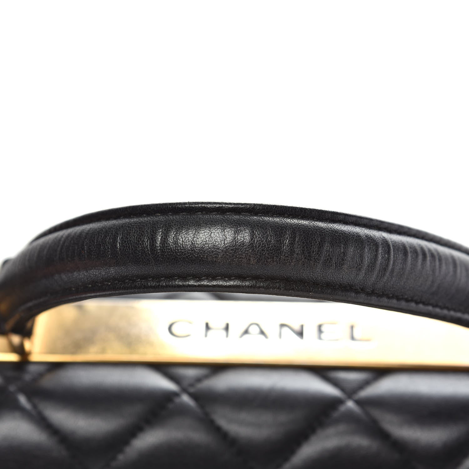 Chanel Lambskin Quilted Large Trendy CC Dual Handle Flap Bag Black 19 of 22