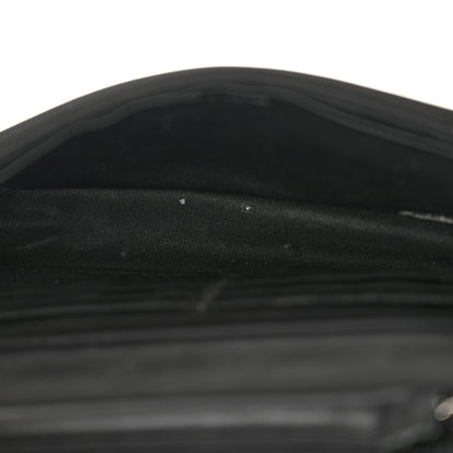 Chanel Patent Quilted Wallet On Chain WOC Black 5 of 12