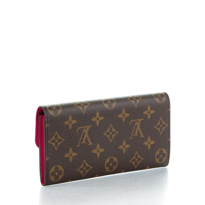 Louis Vuitton Monogram Emilie Wallet Hot Pink 3 of 7