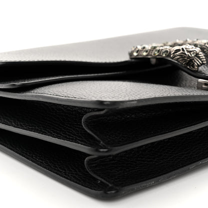 Gucci Dollar Calfskin Crystal Medium Dionysus Shoulder Bag Black Black Diamond Black 8 of 13