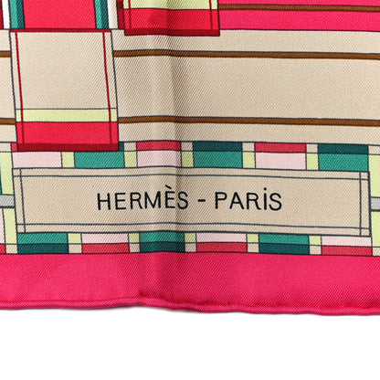 Hermes Silk Voltes Et Pirouettes Scarf 90 2 of 6