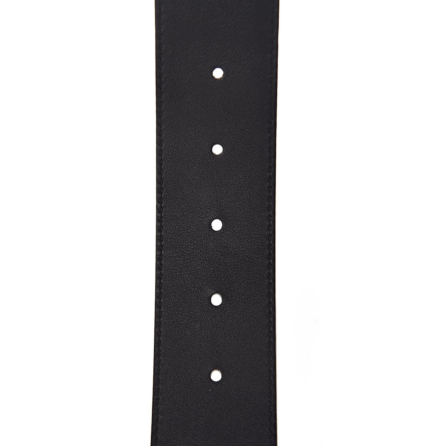 Textured Calfskin Double G 40mm Belt 85 34 Black
