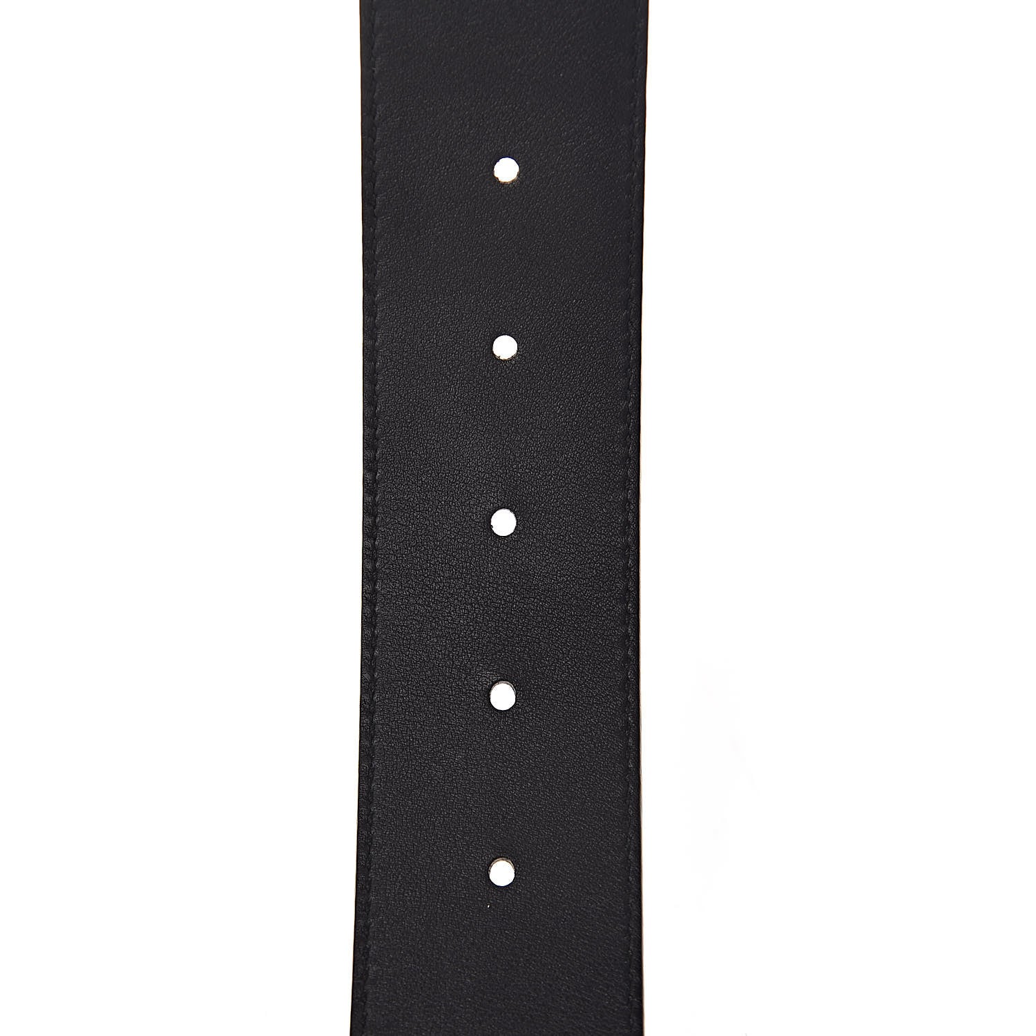 Gucci Textured Calfskin Double G 40mm Belt 85 34 Black 5 of 6