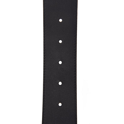 Gucci Textured Calfskin Double G 40mm Belt 85 34 Black 5 of 6