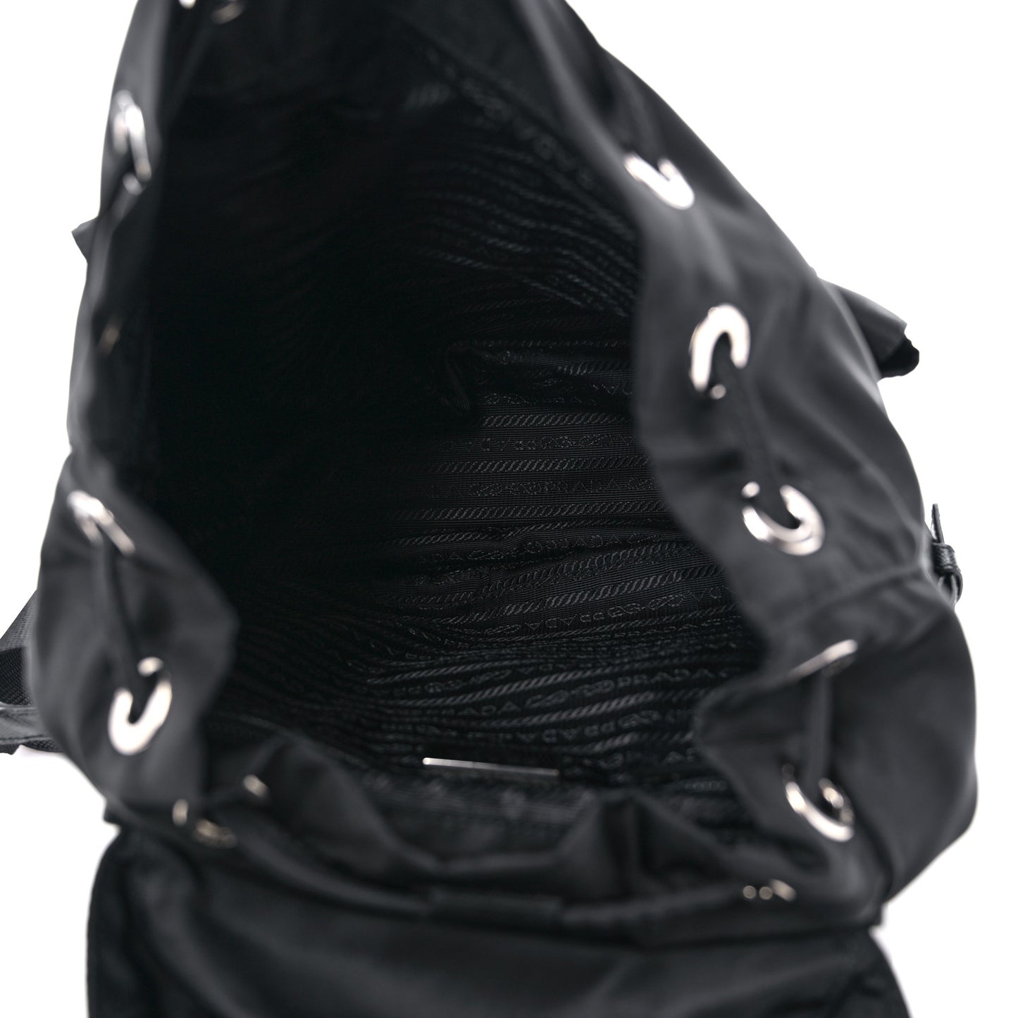 Tessuto Nylon Vela Small Backpack Black