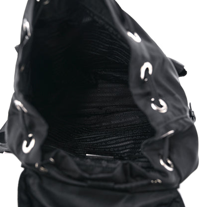 Prada Tessuto Nylon Vela Small Backpack Black 5 of 9