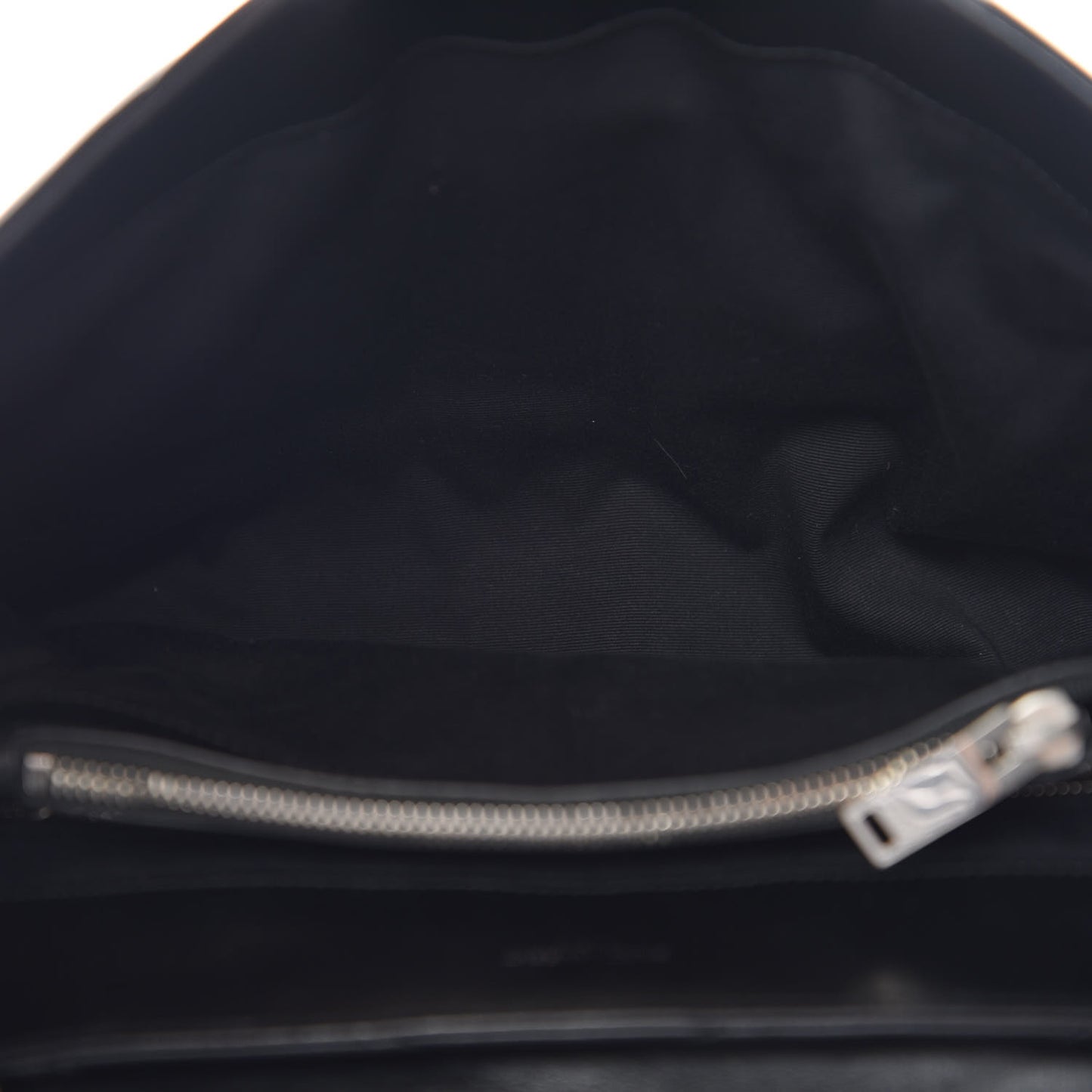 Calfskin Y Quilted Monogram Medium Loulou Chain Satchel Black