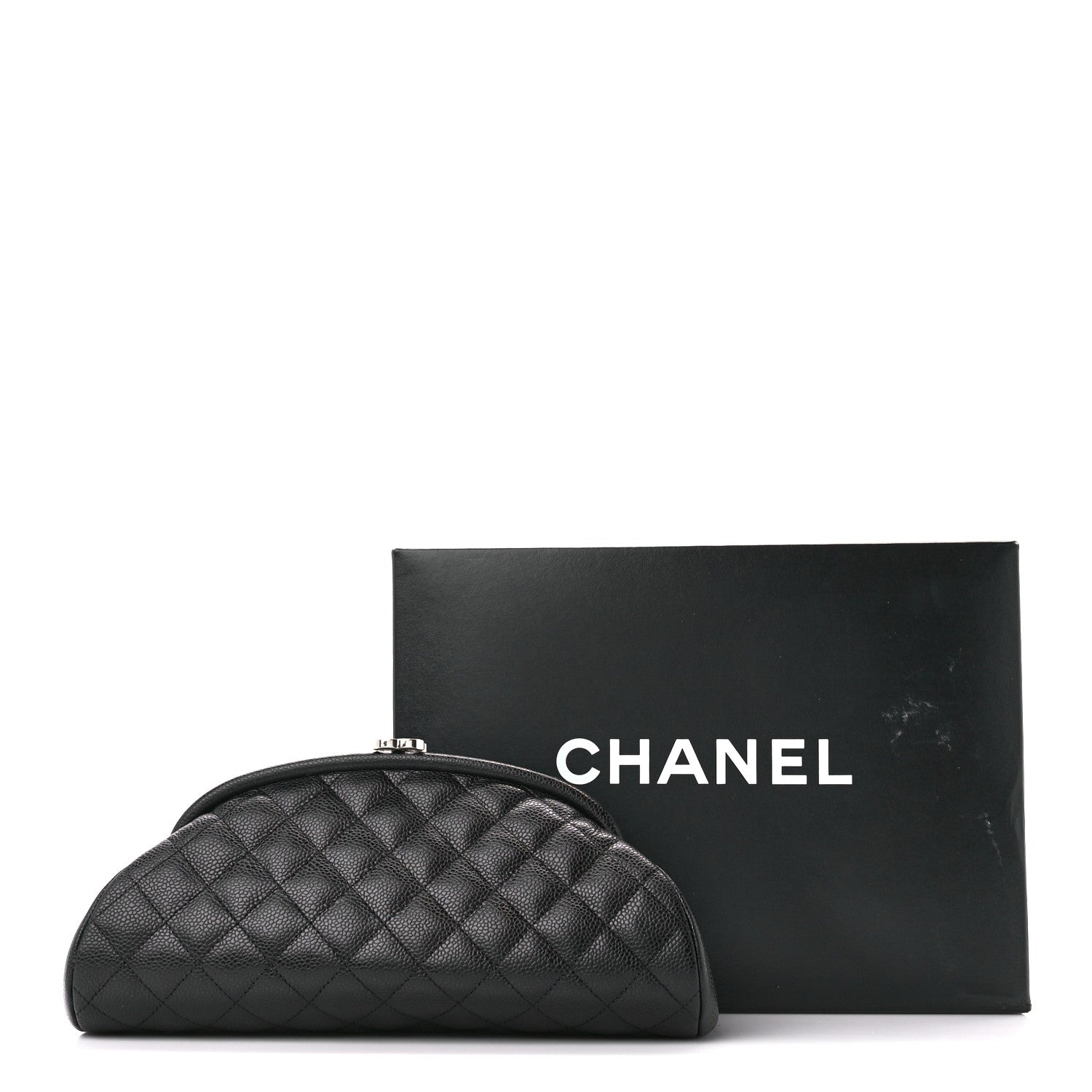 Chanel Caviar Quilted Timeless Clutch Black 11 of 11