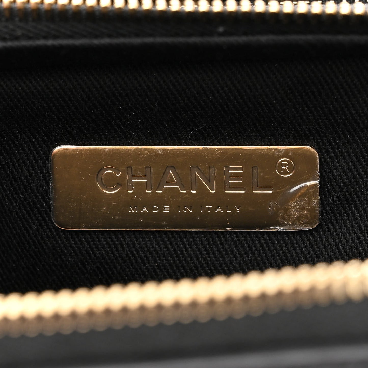 Caviar Quilted Small Camera Bag Black