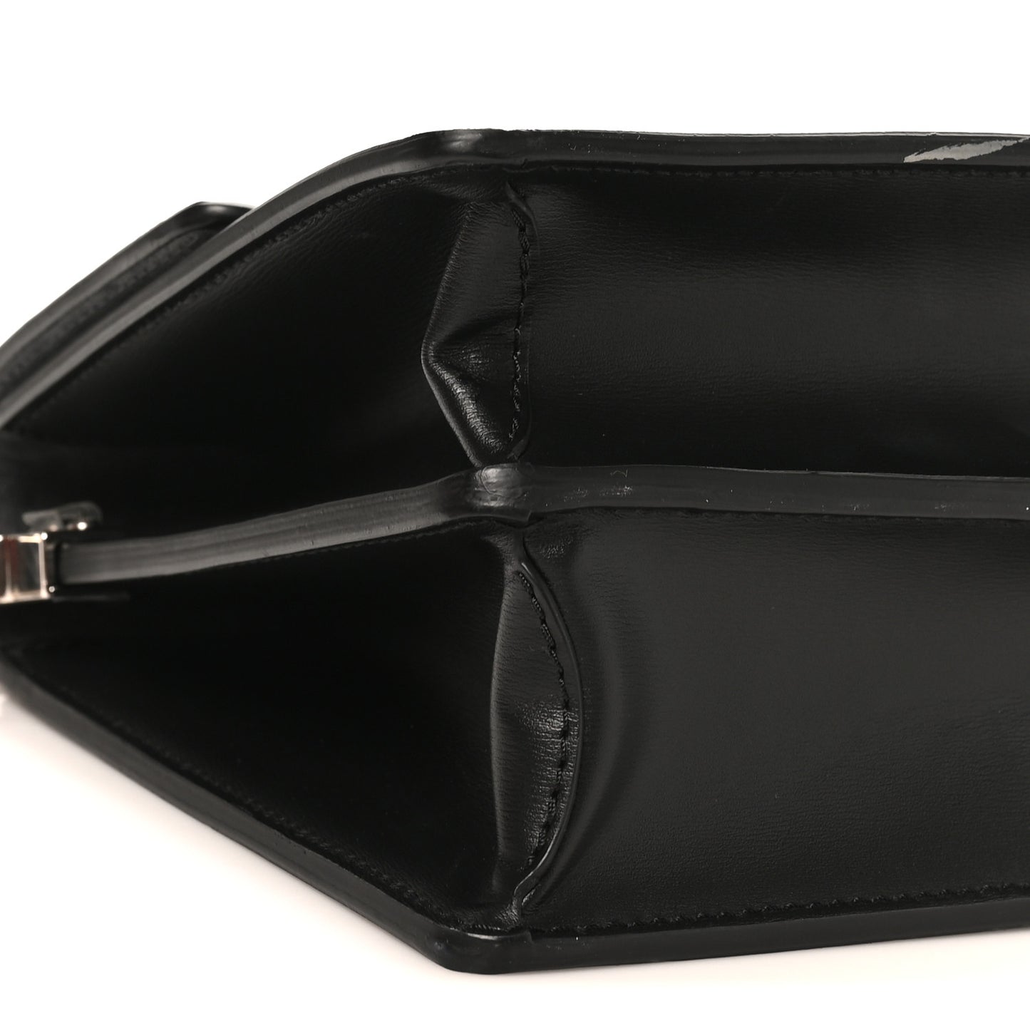 Denim Monogram Jacquard Dauphine MM Black
