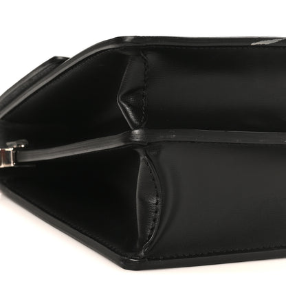 Louis Vuitton Denim Monogram Jacquard Dauphine MM Black 7 of 9