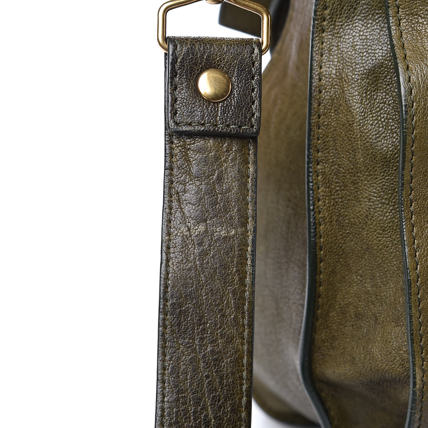 Proenza Schouler Lambskin Large PS1 Satchel Military 13 of 15