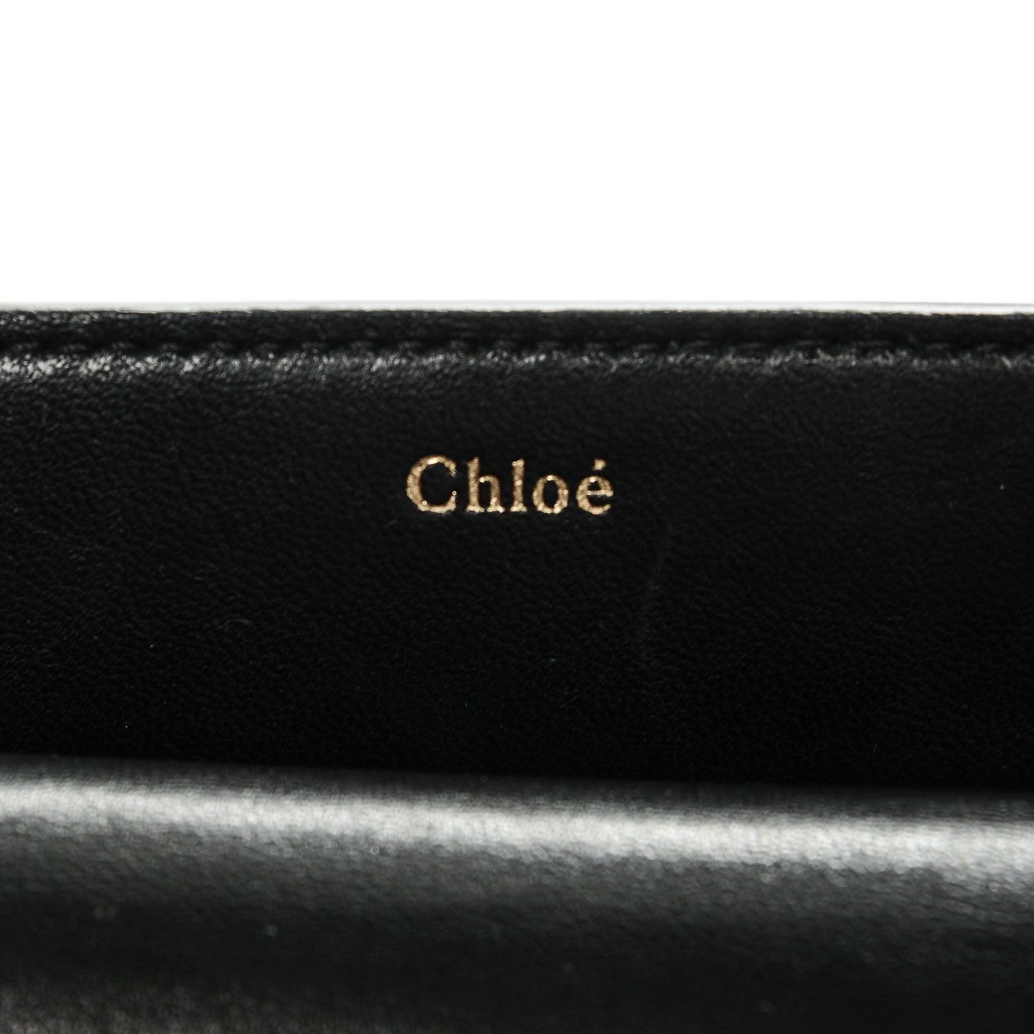 Chloe Calfskin Mini Georgia Crossbody Bag Black 8 of 9