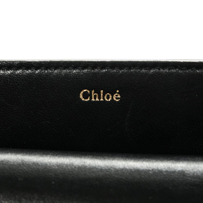 Chloe Calfskin Mini Georgia Crossbody Bag Black 8 of 9