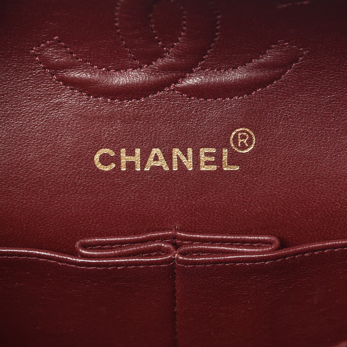 Lambskin Quilted Small Double Flap Black