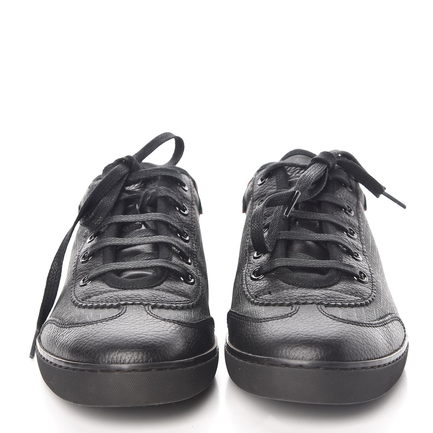 Gucci GG Supreme Monogram Womens Sneakers 36.5 Black 2 of 11