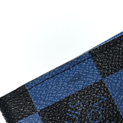 Louis Vuitton Damier Graphite Giant Pocket Organizer Blue 7 of 7
