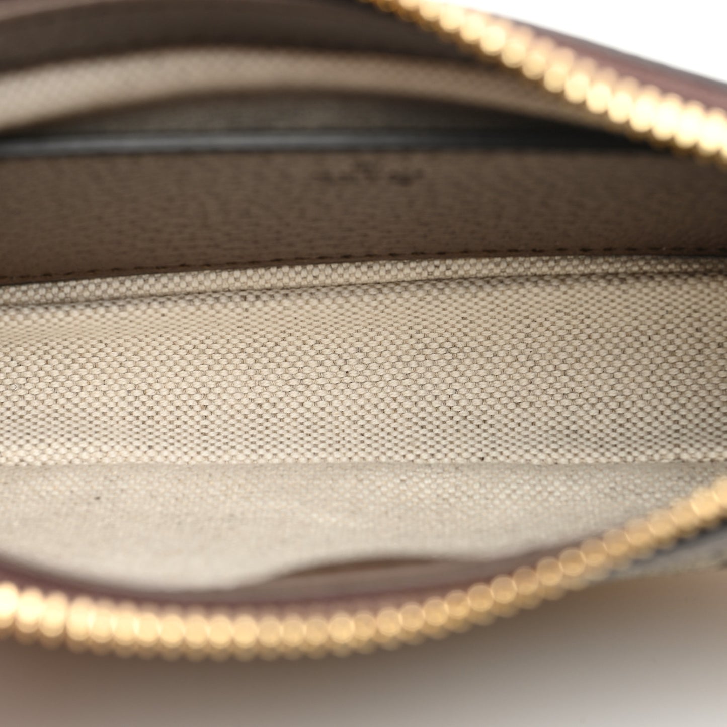 GG Supreme Monogram Textured Dollar Calfskin Mini Ophidia Chain Bag Beige Ebony