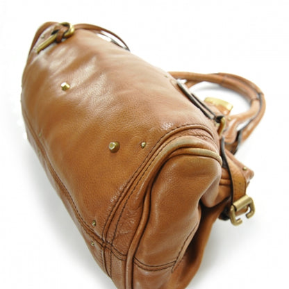 Chloe Leather Paddington Satchel Camel 5 of 17