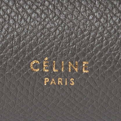 Celine Grained Calfskin Mini Belt Bag Grey 8 of 16