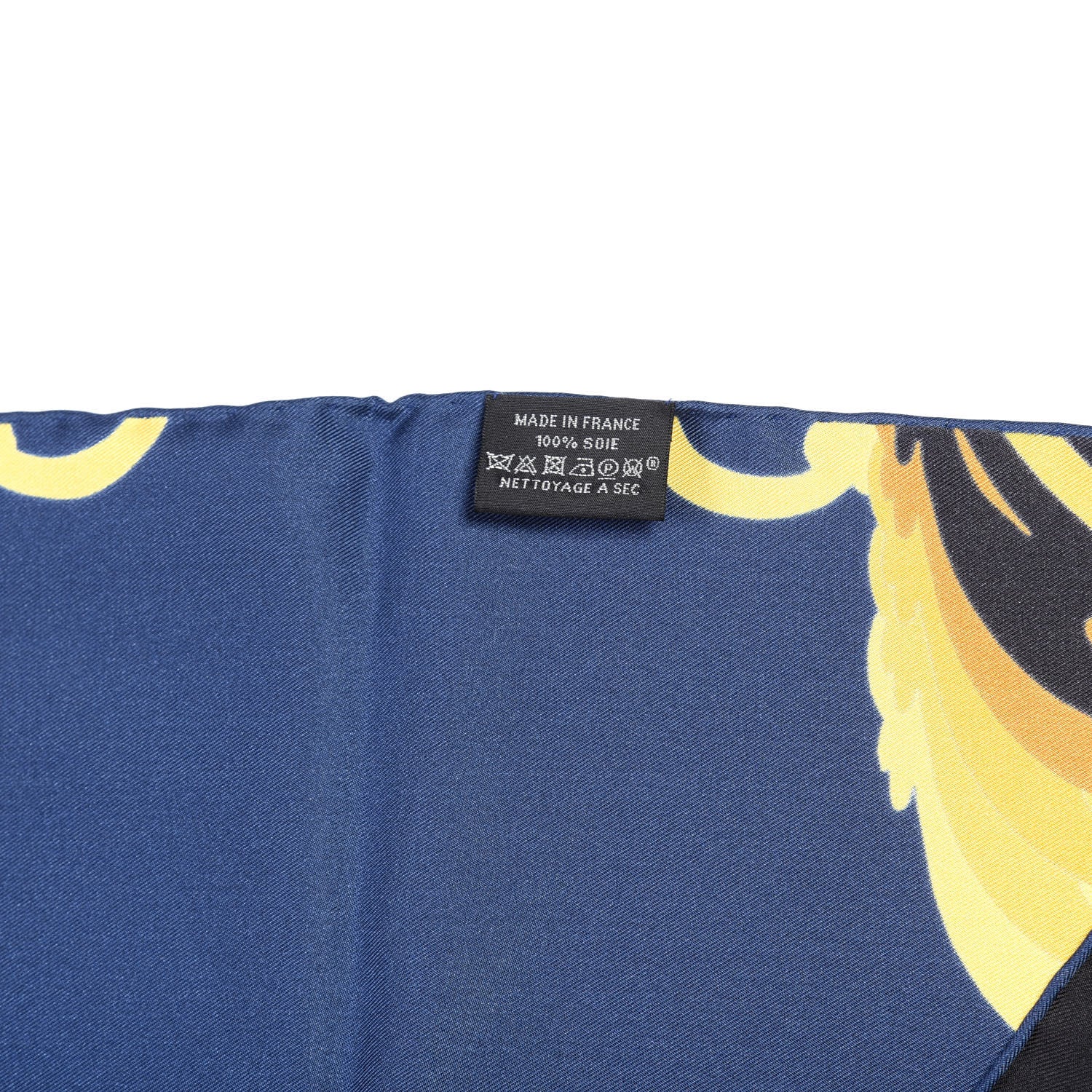 Hermes Silk Brides de gala shadow Maxi Twilly Anthracite Black 4 of 5