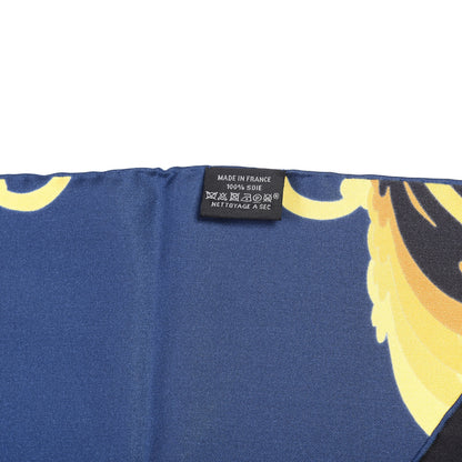 Hermes Silk Brides de gala shadow Maxi Twilly Anthracite Black 4 of 5