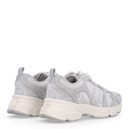 Christian Dior Technical Mesh Suede Dior Chrono Sneakers 38.5 Grey 5 of 10