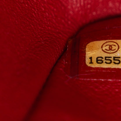 Chanel Caviar Quilted Medium Double Flap Red 7 of 11