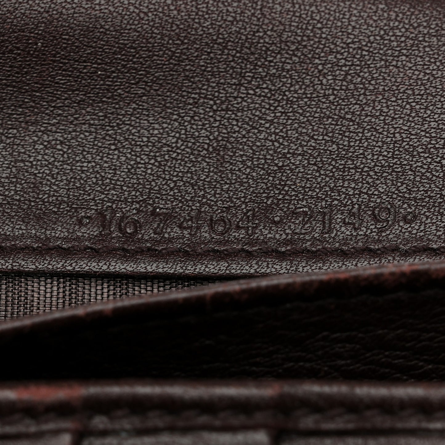 Guccissima Princy Continental Wallet Brown