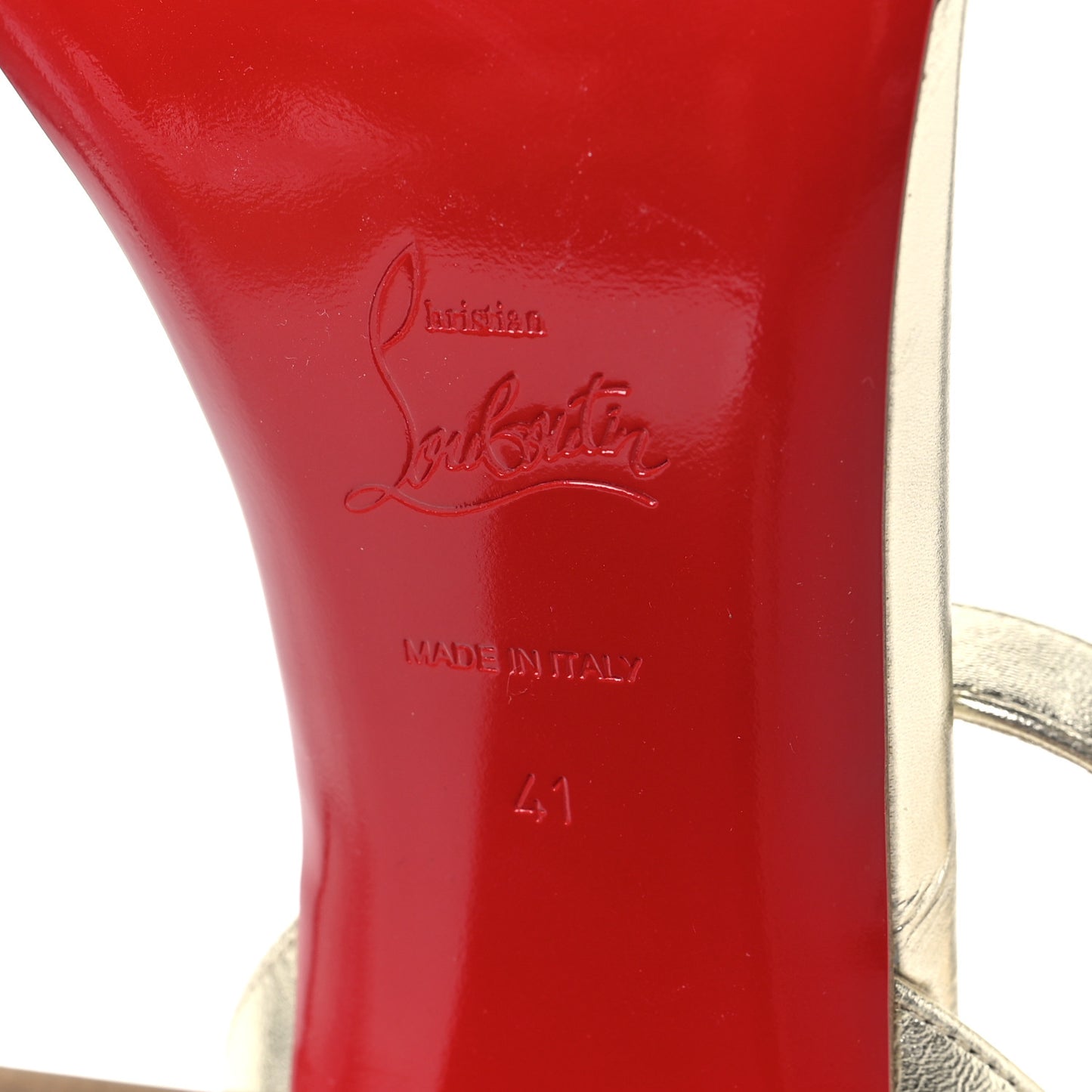 Kid Laminato Miss Sabina 85 Sandals 41 Platine