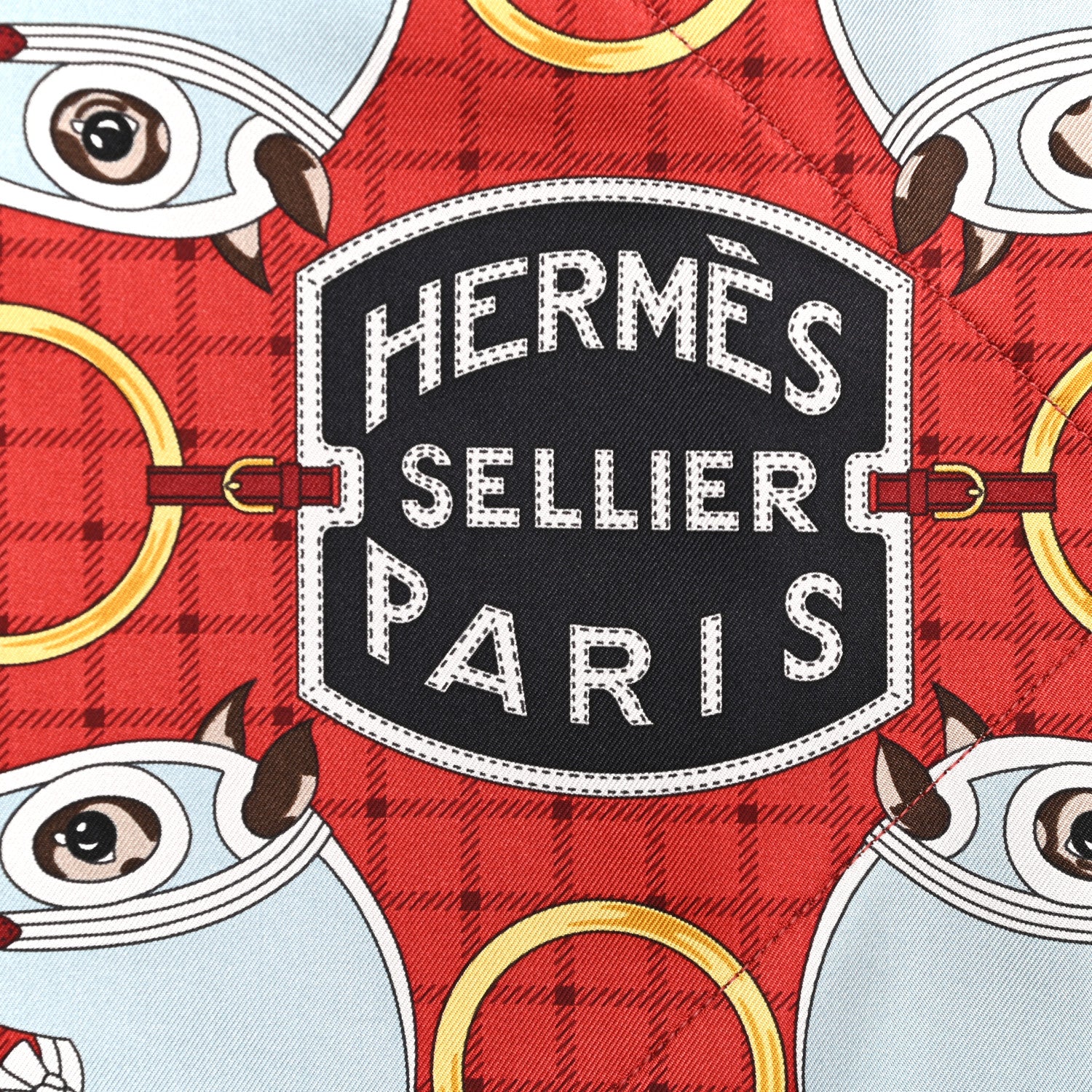 Hermes Silk Petit H Star Jersey Bag Cover 3 of 7