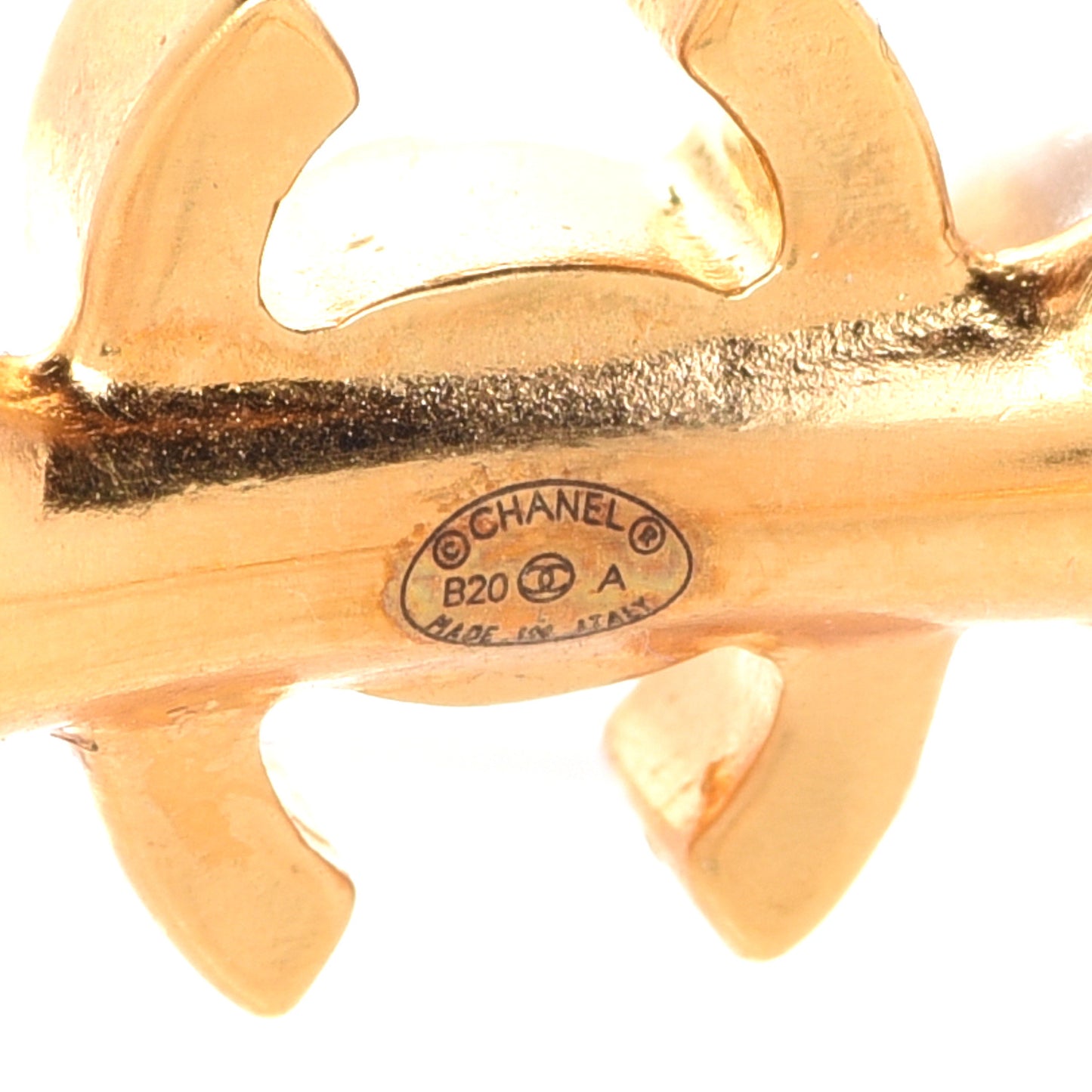 Pearl CC More Is More Hoop Earrings Gold