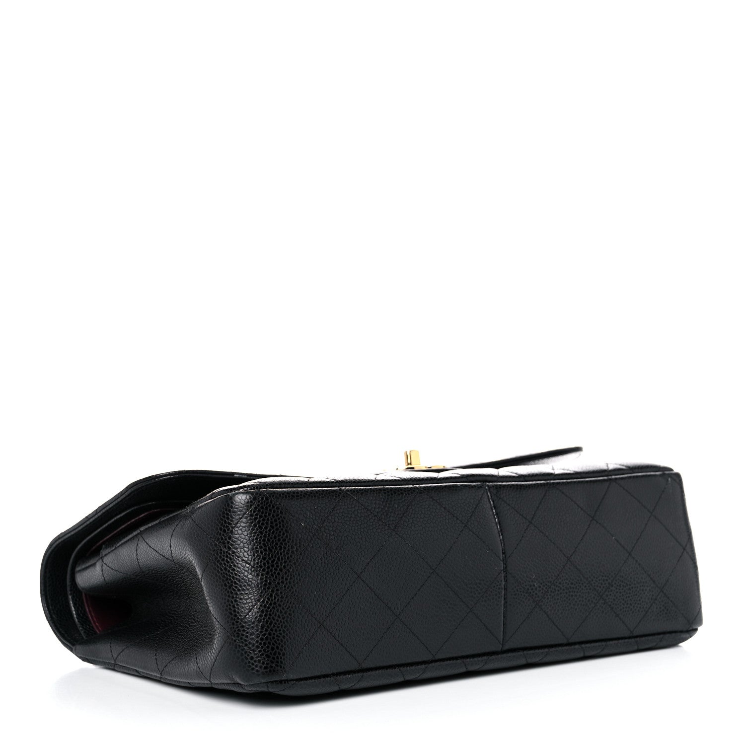 Chanel Caviar Quilted Jumbo Double Flap Black 4 of 16