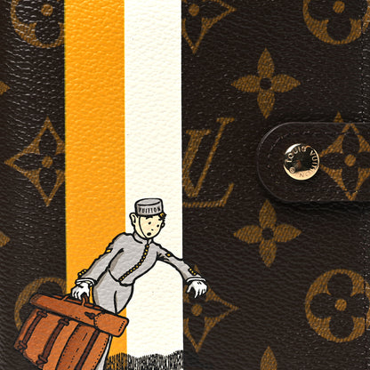 Louis Vuitton Monogram Groom Small Ring Agenda Cover Yellow 7 of 7