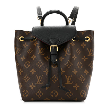 Louis Vuitton Monogram BB Montsouris NM Backpack Black 1 of 10