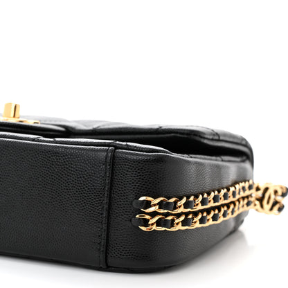 Chanel Caviar Quilted Mini CC You Flap Black 10 of 11