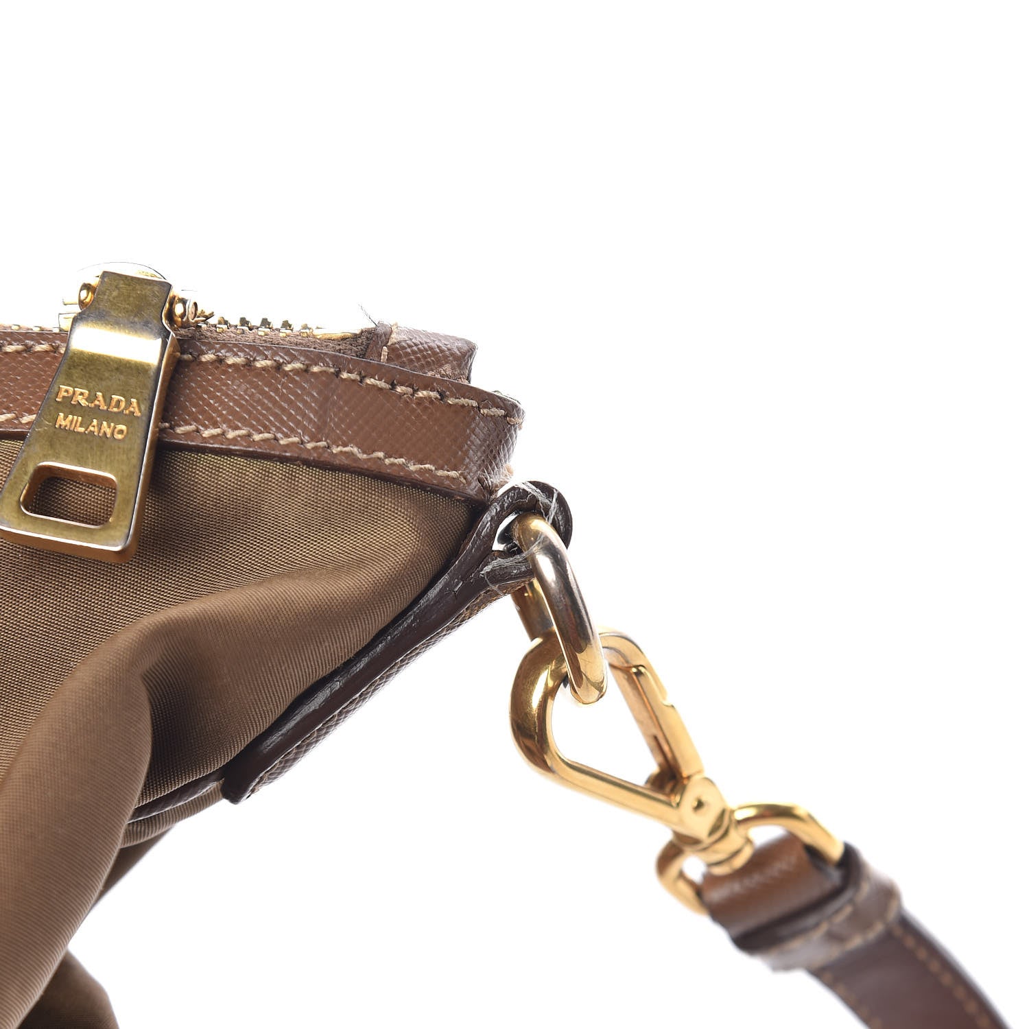 Prada Tessuto Nylon Jacquard Logo Tote Rovere 22 of 29
