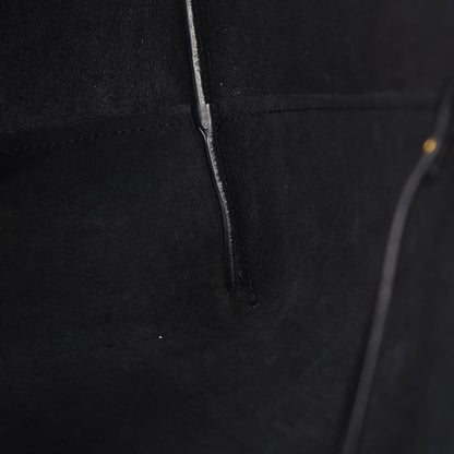 Saint Laurent Calfskin Large Shopping Tote Black 8 of 17