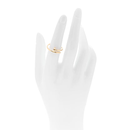 Cartier 18K Yellow Gold Small Juste Un Clou Ring 53 6.5 2 of 6
