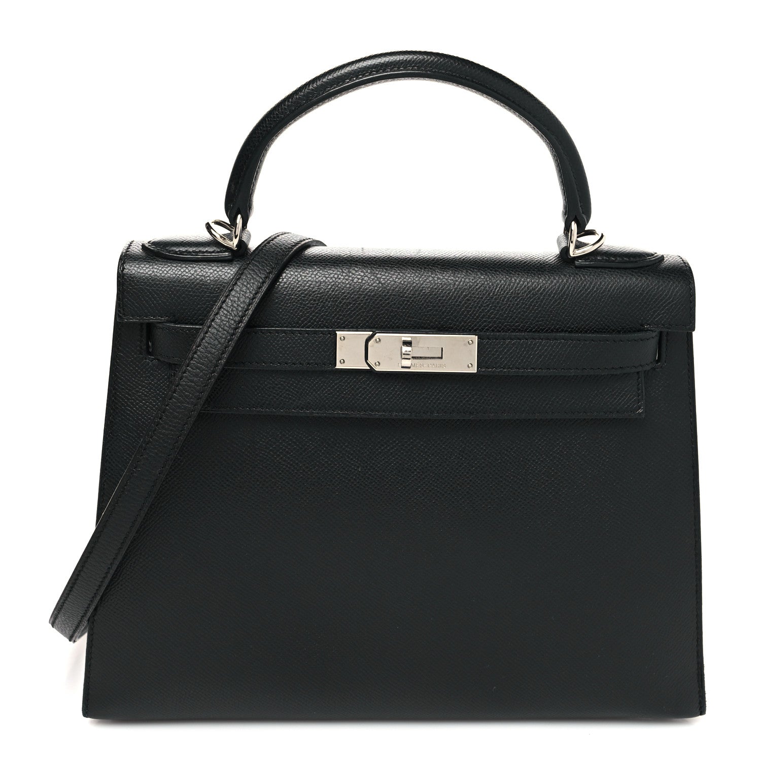 Hermes Epsom Kelly Sellier 28 Black 1 of 13