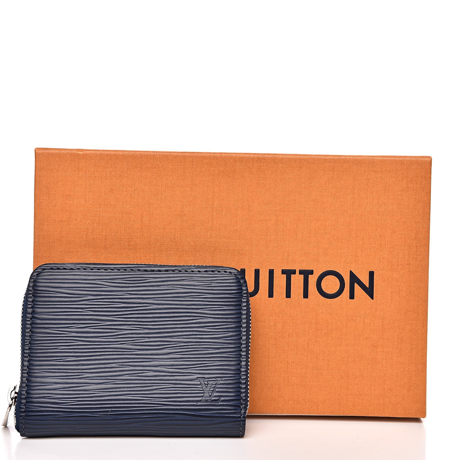 Louis Vuitton Epi Zippy Coin Purse Indigo 7 of 7