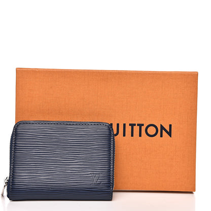 Louis Vuitton Epi Zippy Coin Purse Indigo 7 of 7