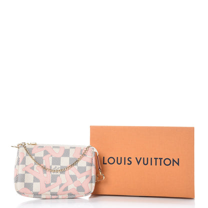Louis Vuitton Damier Azur Tahitienne Mini Pochette Accessories 10 of 10