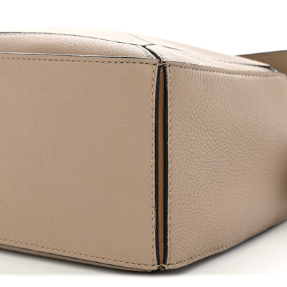 Loewe Grained Calfskin Small Puzzle Bag Sand Mink 10 of 11