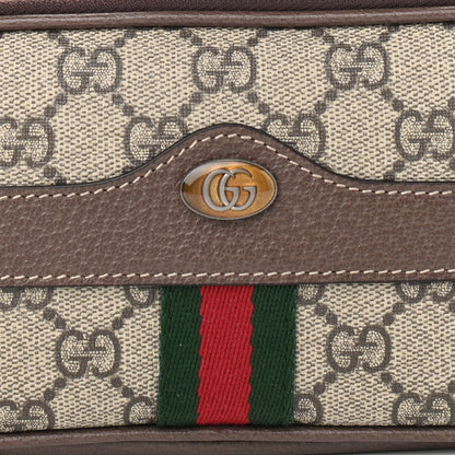 Gucci GG Supreme Monogram Web Mini Ophidia GG Bag Brown 7 of 10