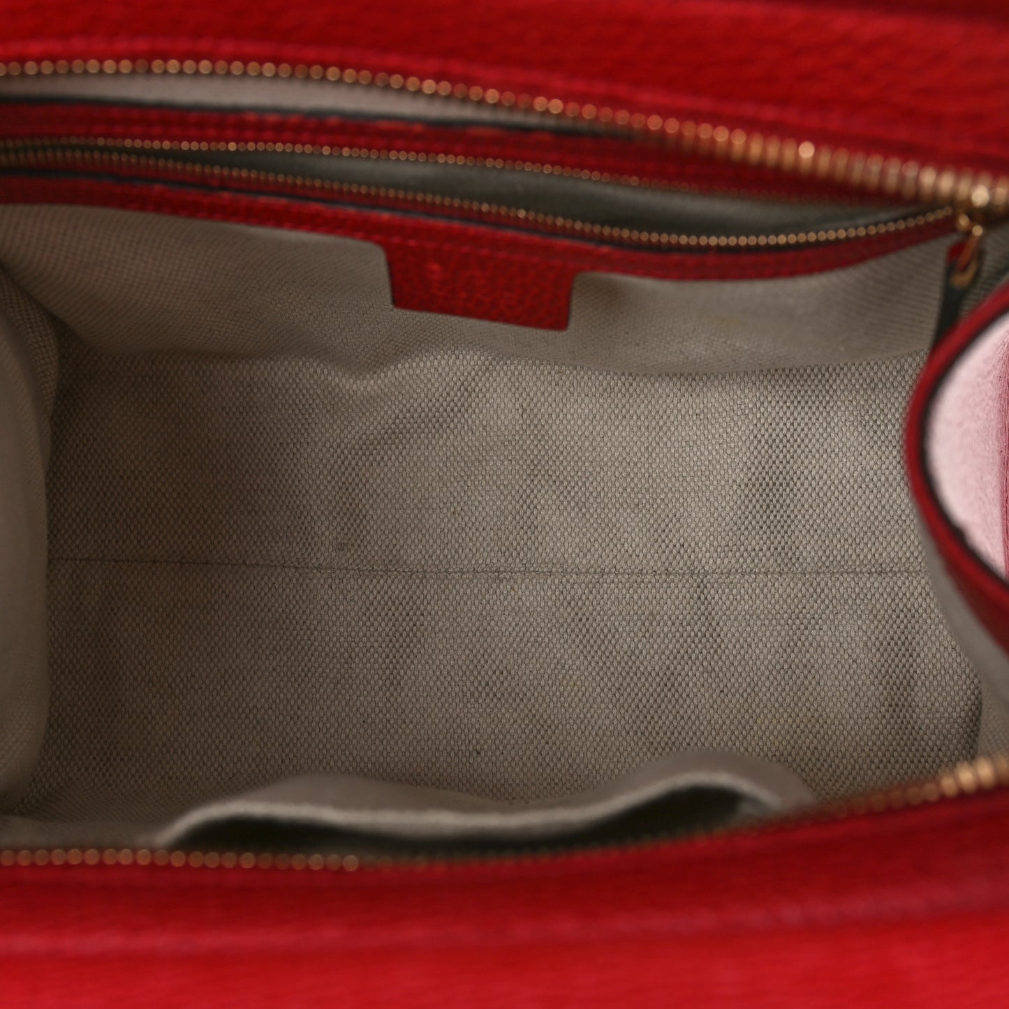 Dollar Calfskin Medium Soho Top Handle Satchel Hibiscus Red